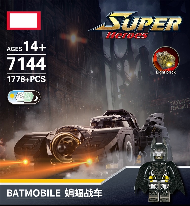 The Tumbler Prison Building Blocks Batman Toys set Custom Minifigs Fit Lego NO BOX JISI7144