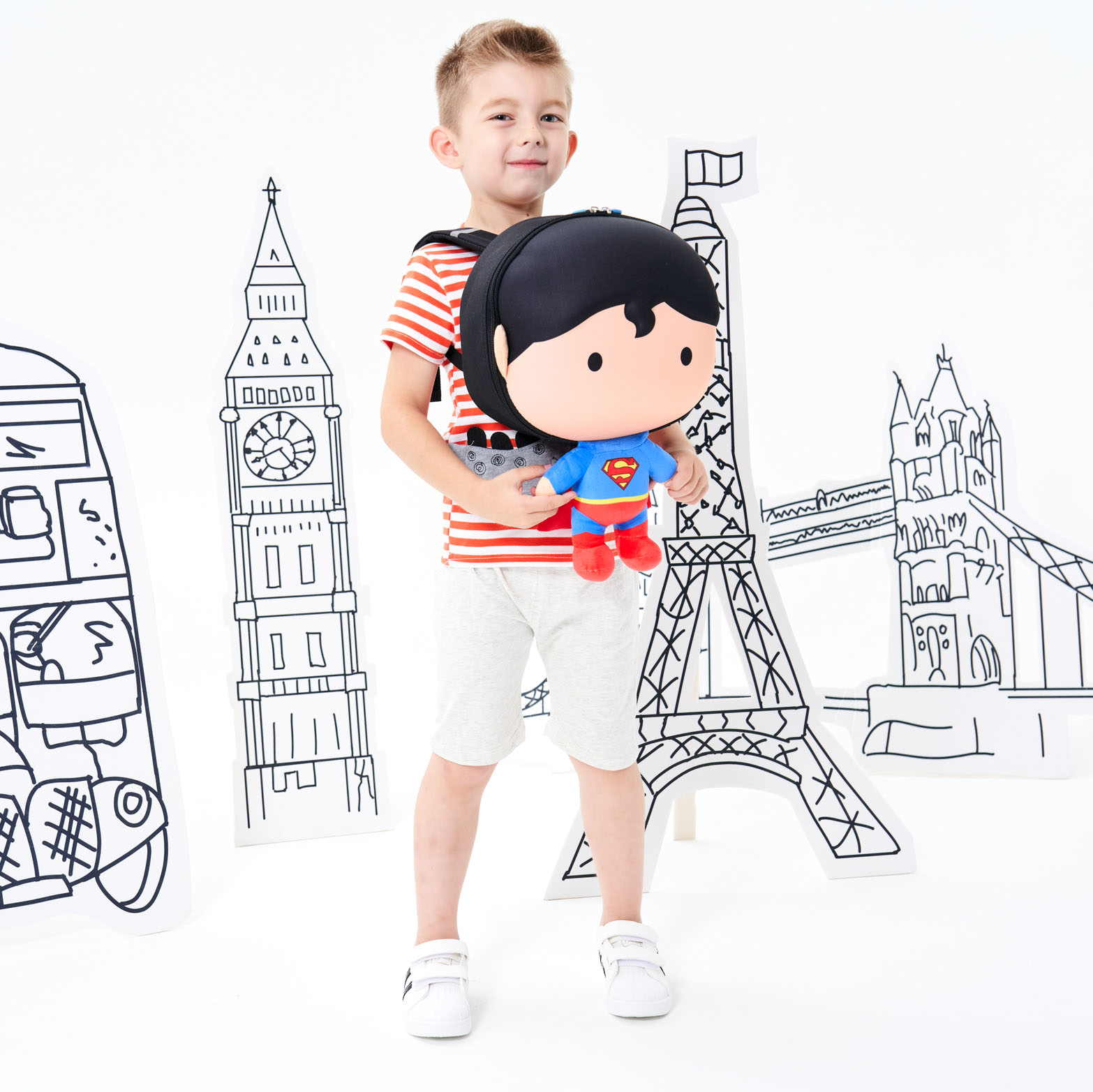 DC 正義聯盟超人書包 EVA-91104