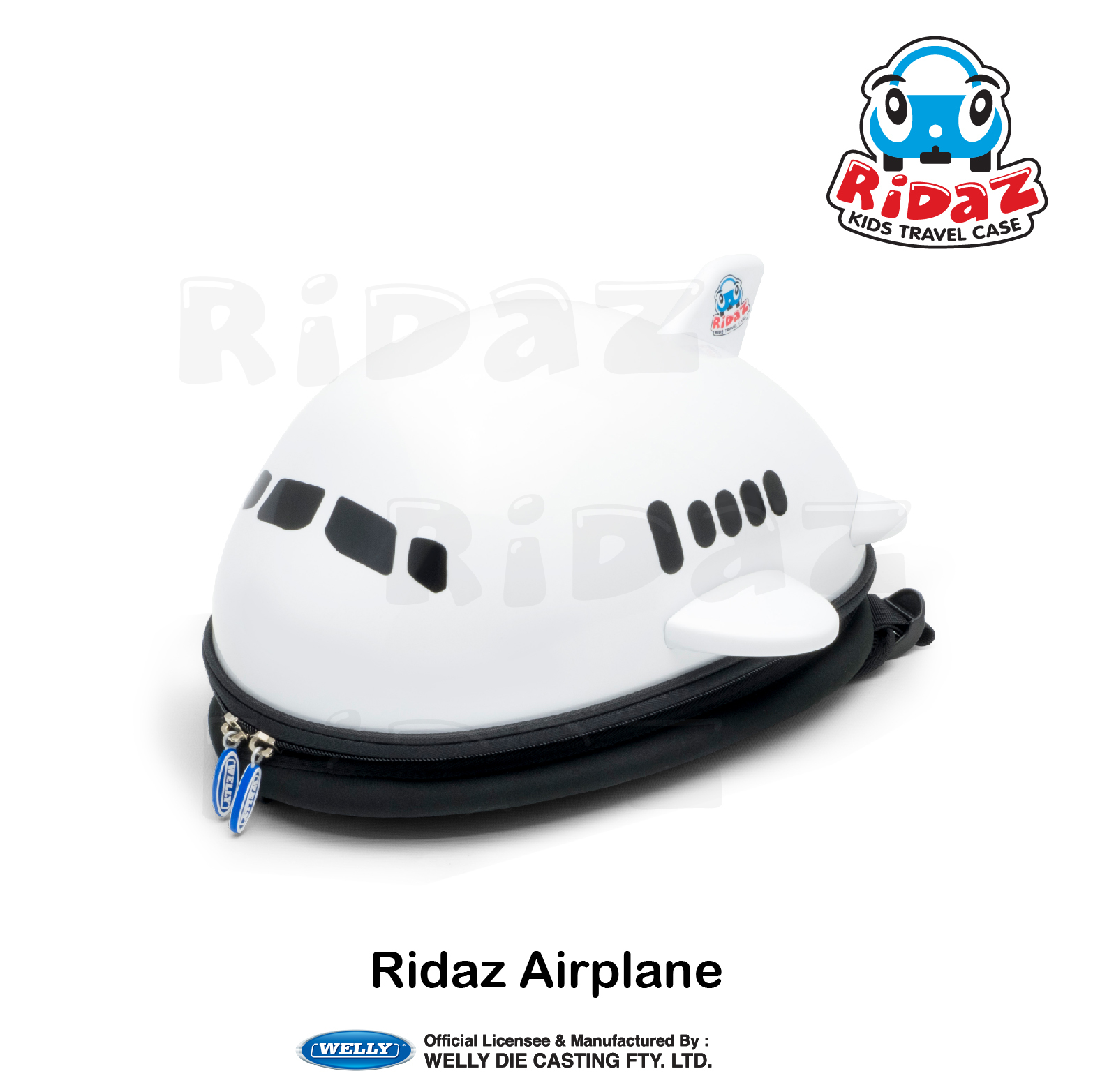 Ridaz 飛機兒童背包- 91102-白色