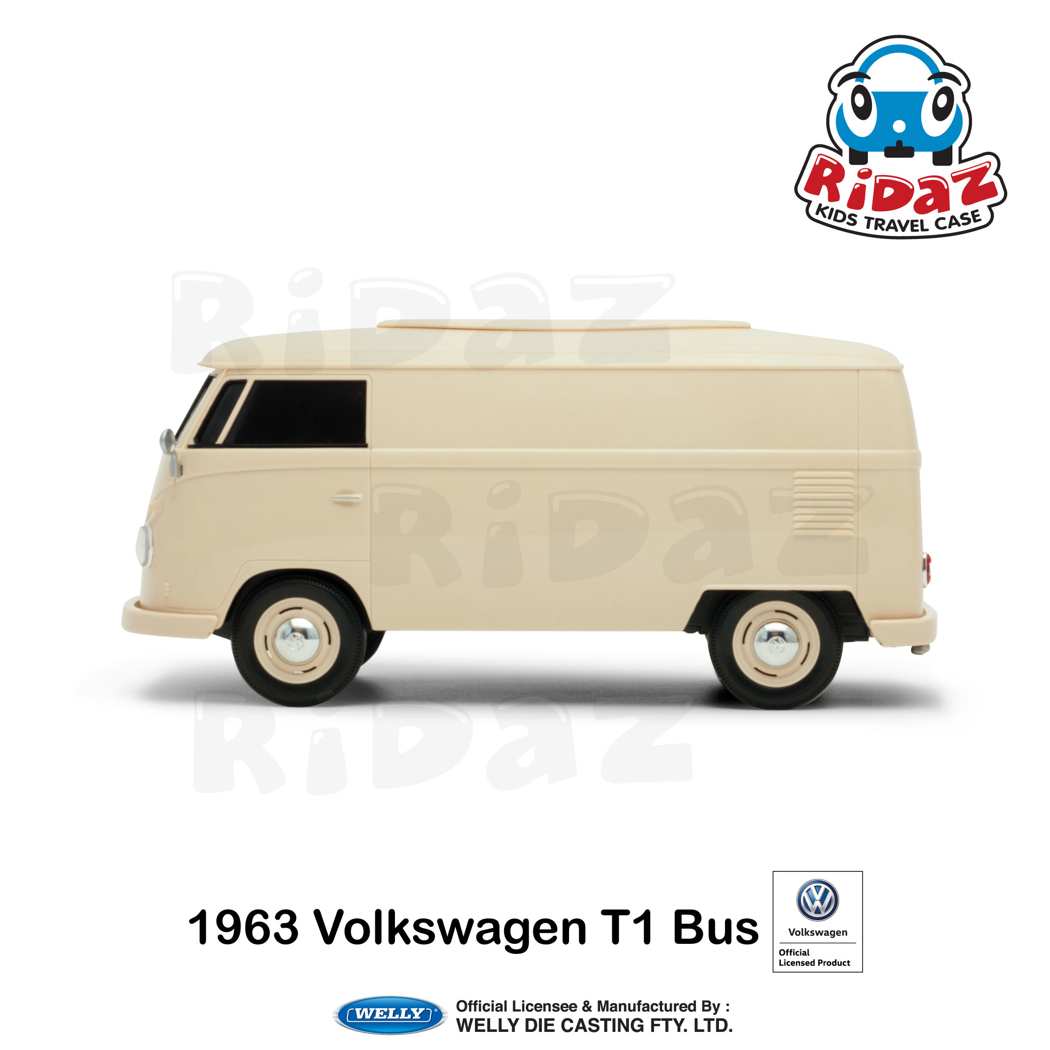 Volkswagen T1 車造型紙巾盒-91401-米白色