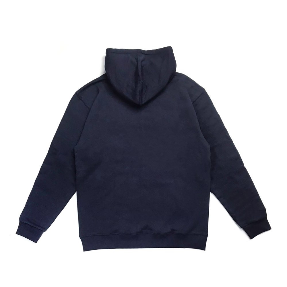 COCOA$ 電繡LOGO帽T-藍綠配色