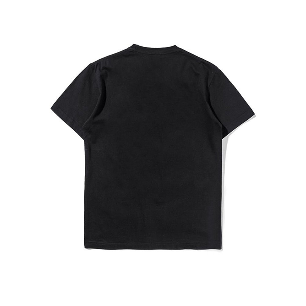 COCOA$ 電繡LOGO短T-黑綠配色