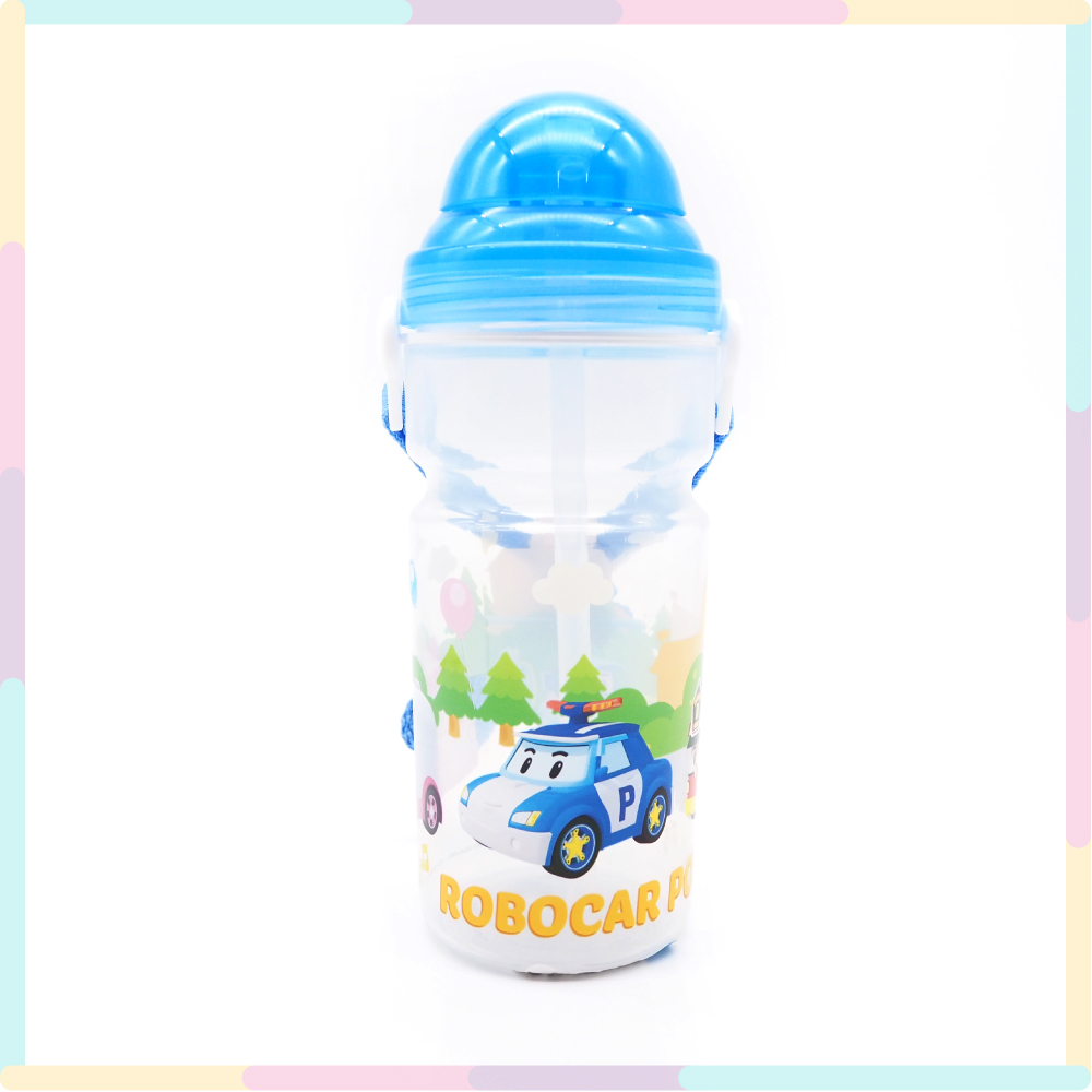 Poli波力彈蓋水壺480ml-36336