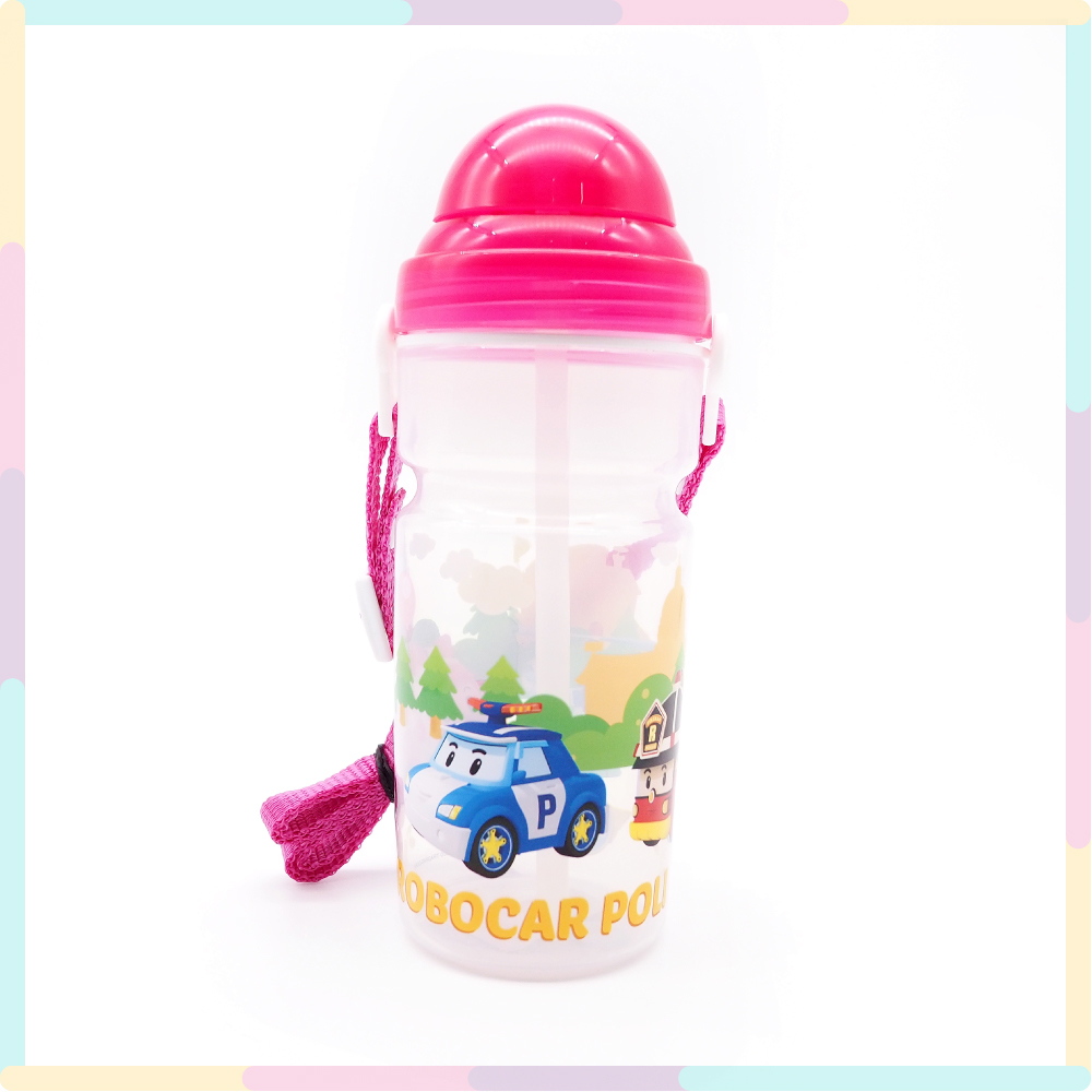 Poli波力彈蓋水壺480ml-36336