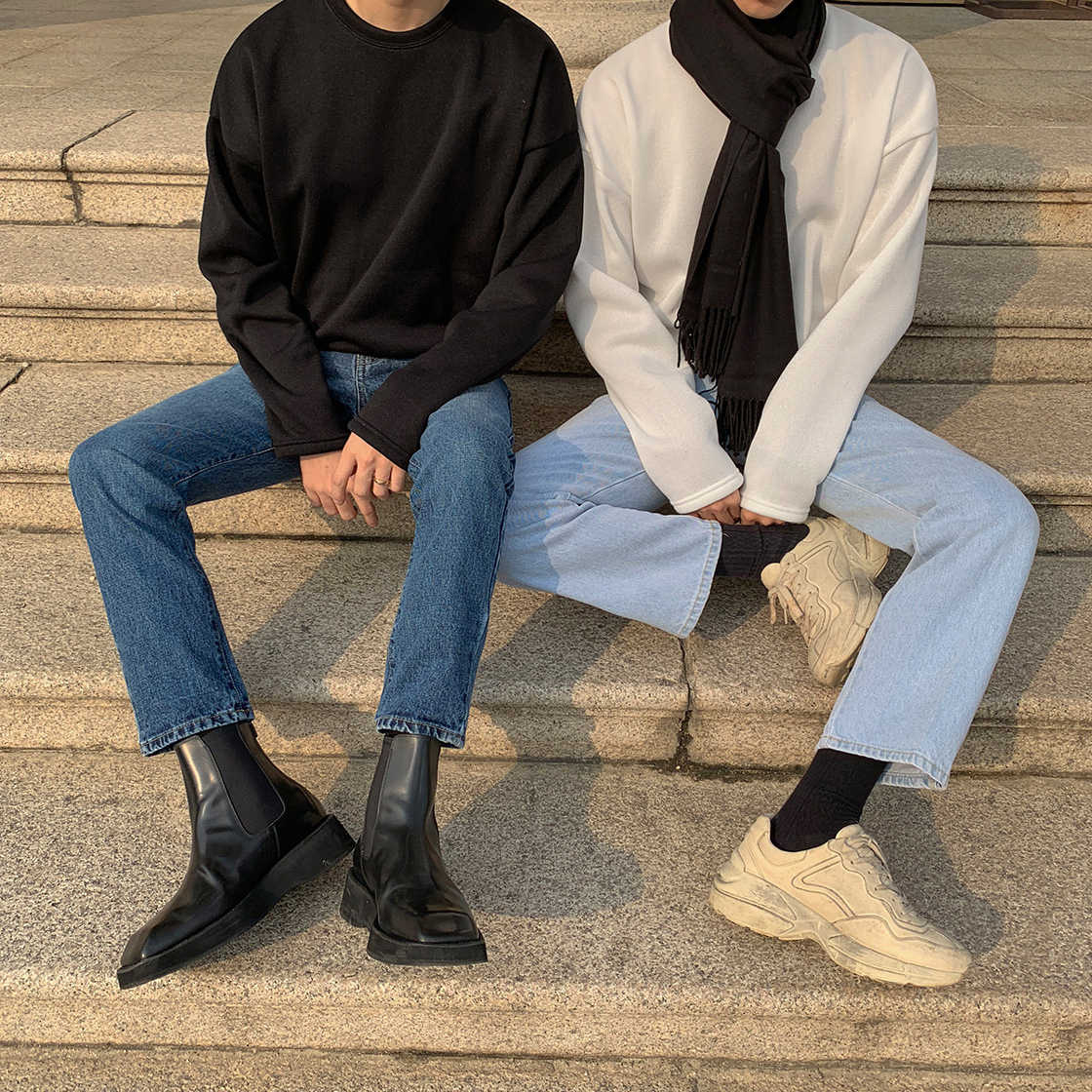 保暖加絨加厚長袖上衣 / 黑XL / 不提供退換貨