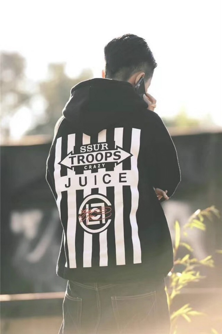 CLOT x SSUR 聯名 JUICE香港限定 口香糖 連帽外套