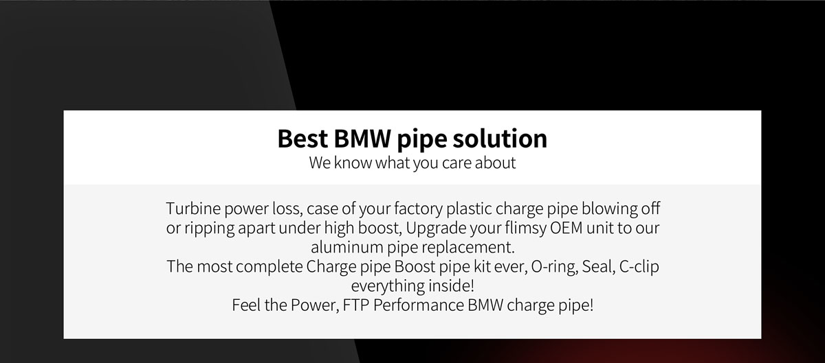 The most complete charge pipe boost pope kit ever, o-ring, seal , c-clip everything inside