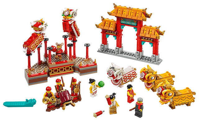 中國節日主題限定品 LEGO 80104 舞獅 Lion Dance