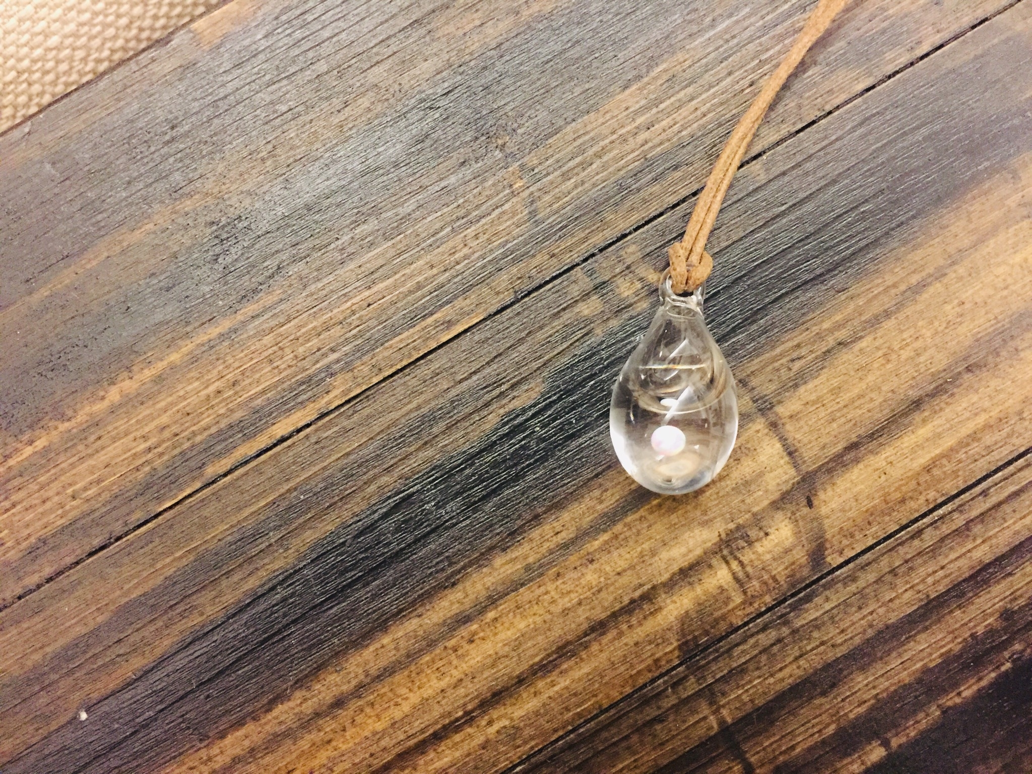 芳香精油鍊｜棉繩｜地球與月
