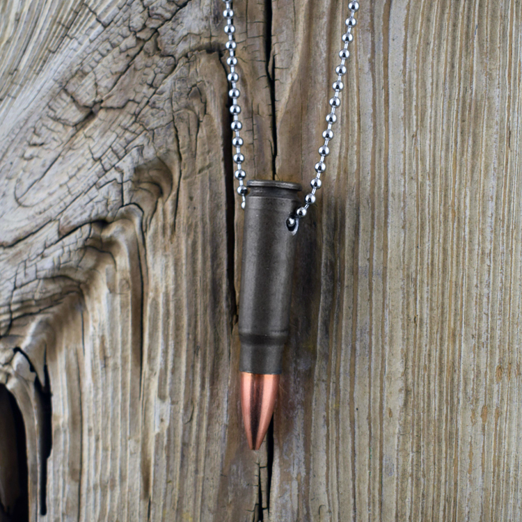 美國 Bullet - AK47 步槍子彈項鍊（槍灰特別版）