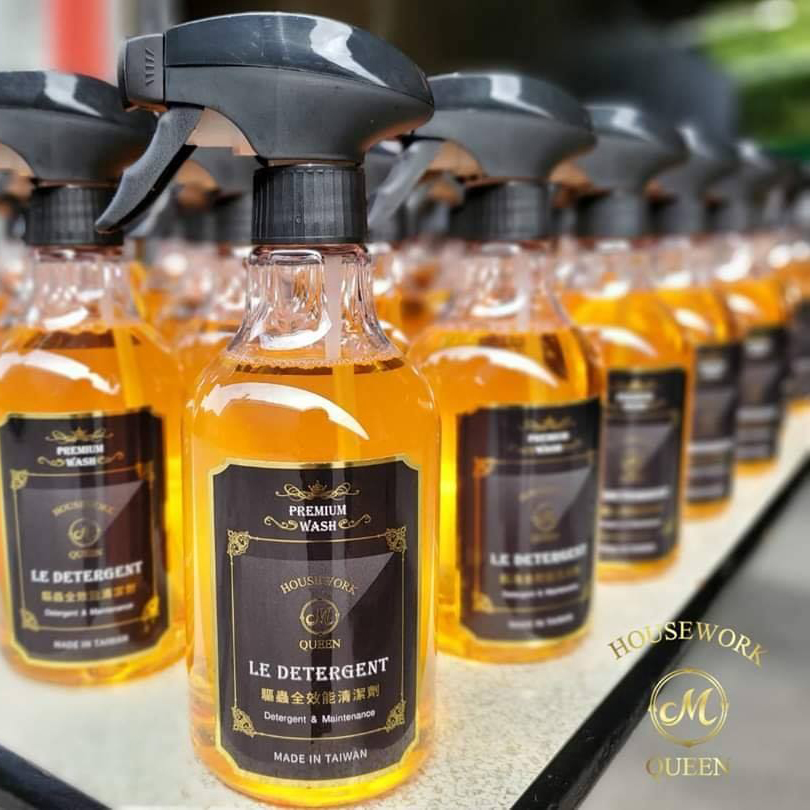 「清潔 x 小強天敵」台灣 HOUSEWORK QUEEN 驅蟲全效能清潔噴霧