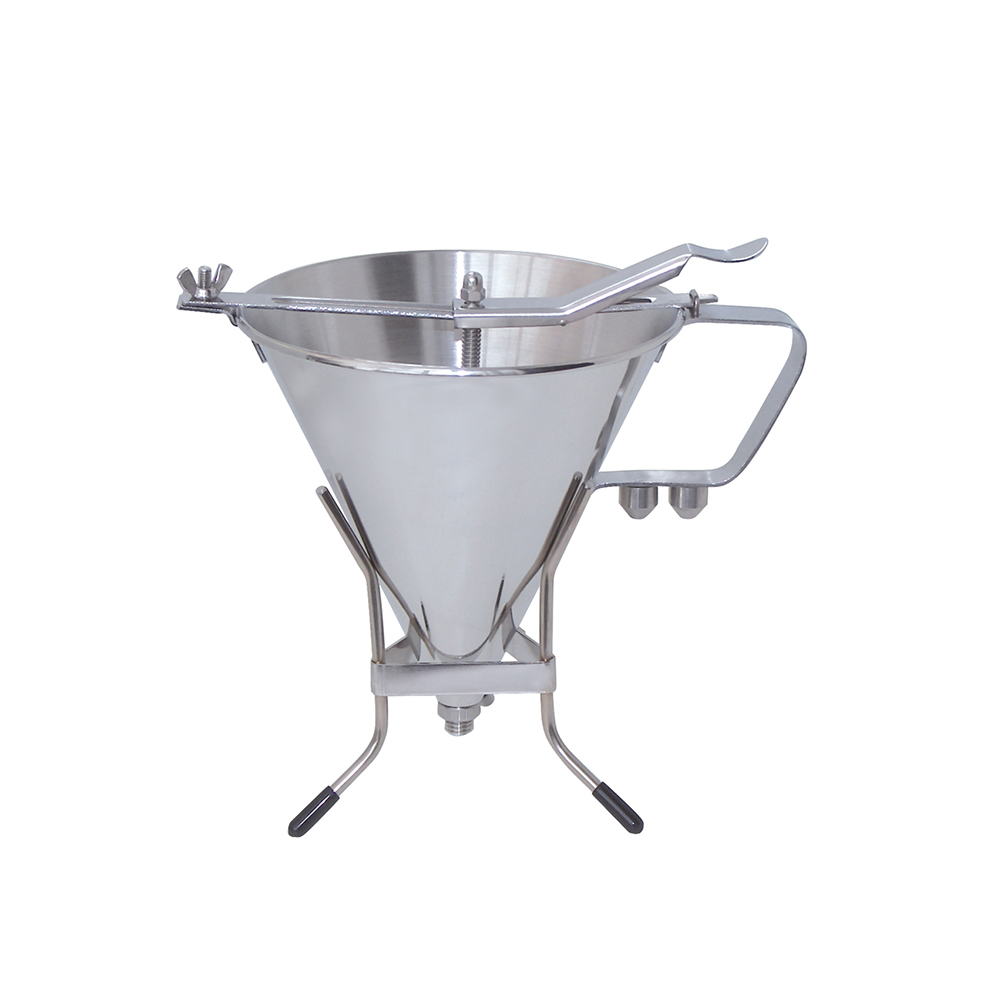 KWIK 營業用不鏽鋼錐形填餡器-附腳架