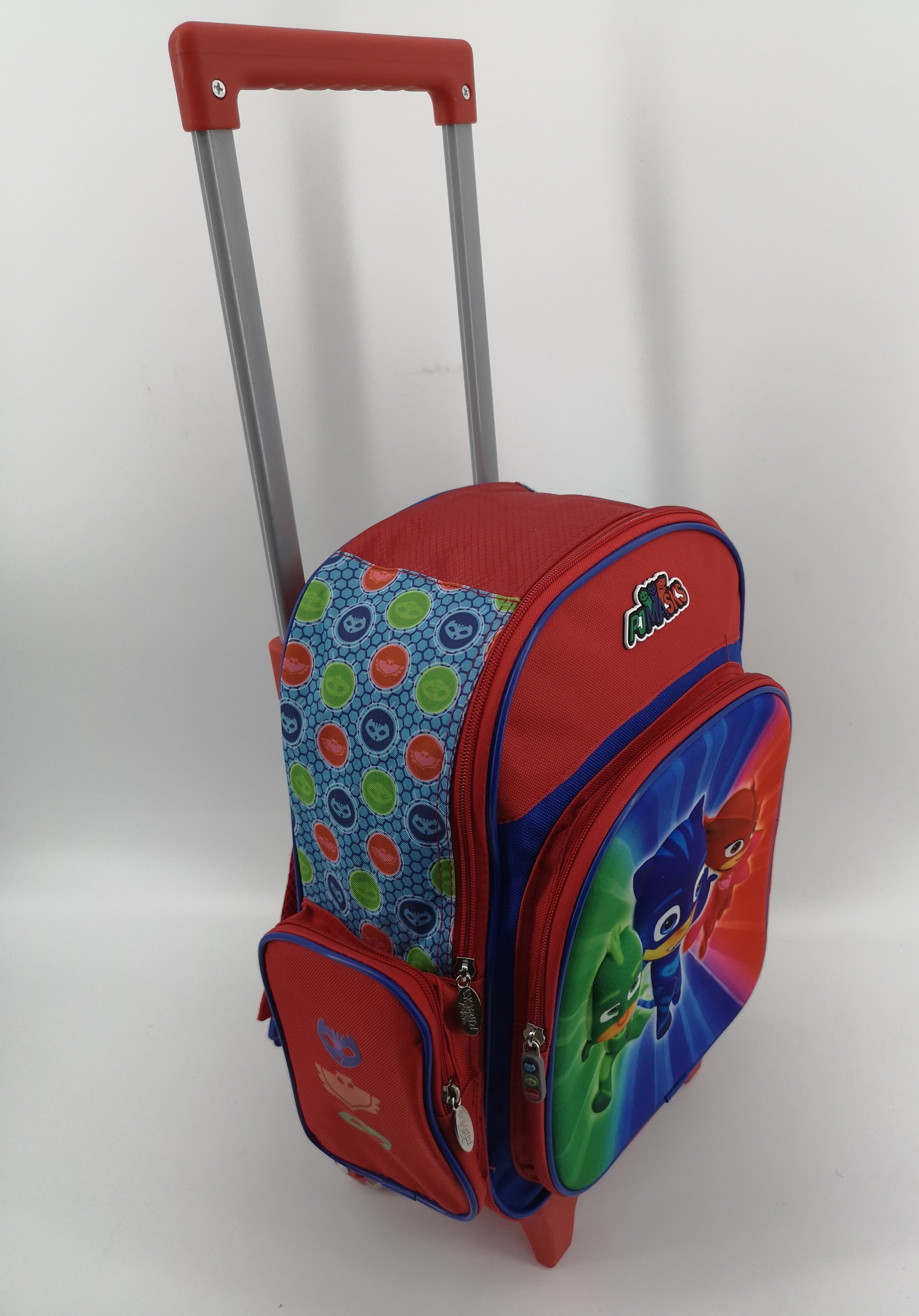 double zipper trolley bag