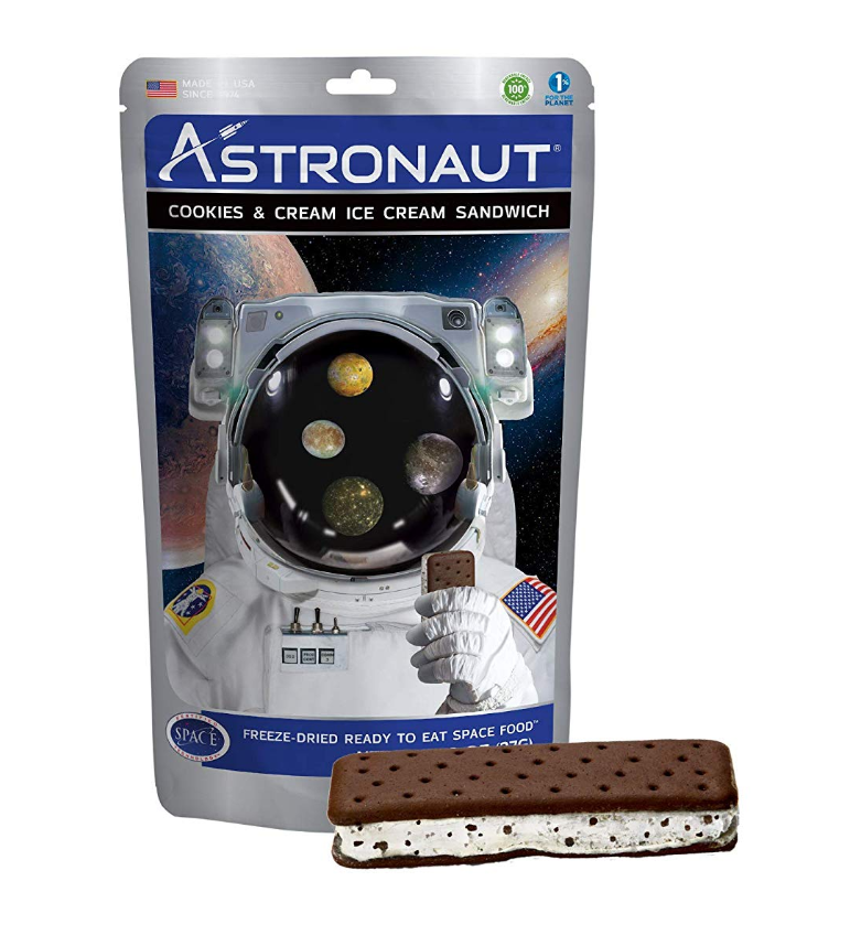 NASA 美國太空總署 Astronaut Food太空食品乾燥草莓/ 冰淇淋夾心餅