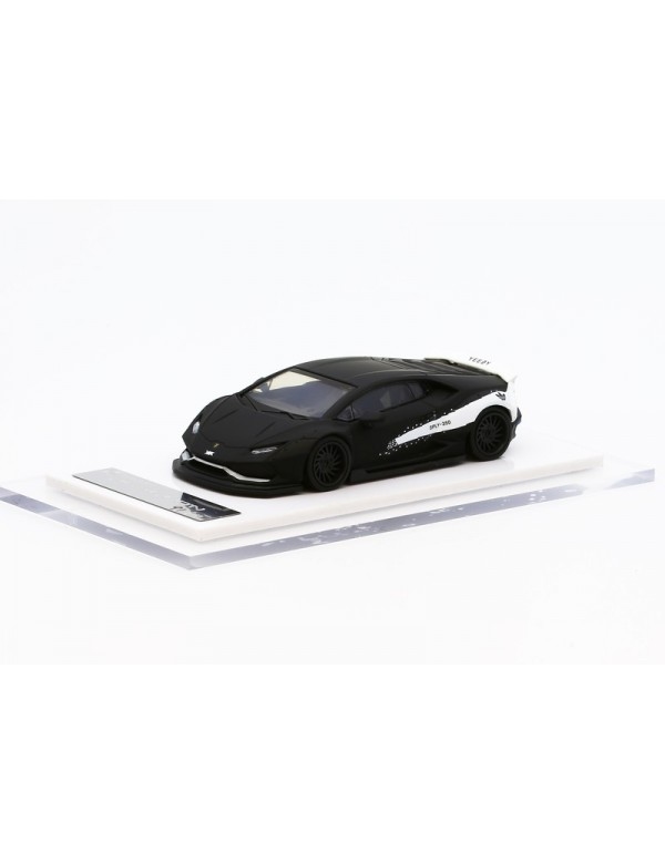 1/64 Liberty Walk LB Performance Huracan LB610 (Mett Black/White) (LB610-019)