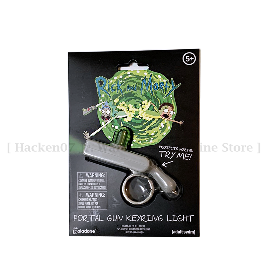 Rick and Morty 瑞克和莫蒂 Portal Gun 傳送槍發射器鑰匙圈 15cm