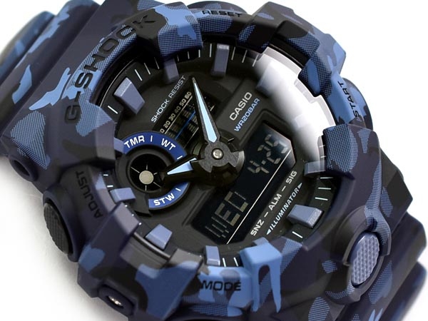 g shock blue camo