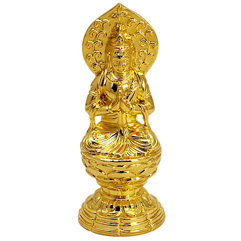 【高岡銅器】勢至菩薩 合金佛像