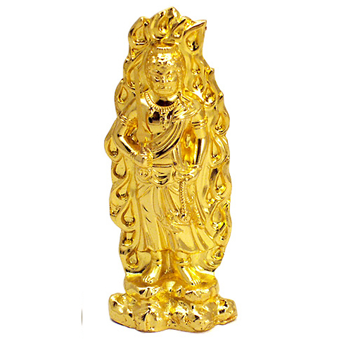 【高岡銅器】不動明王 合金佛像