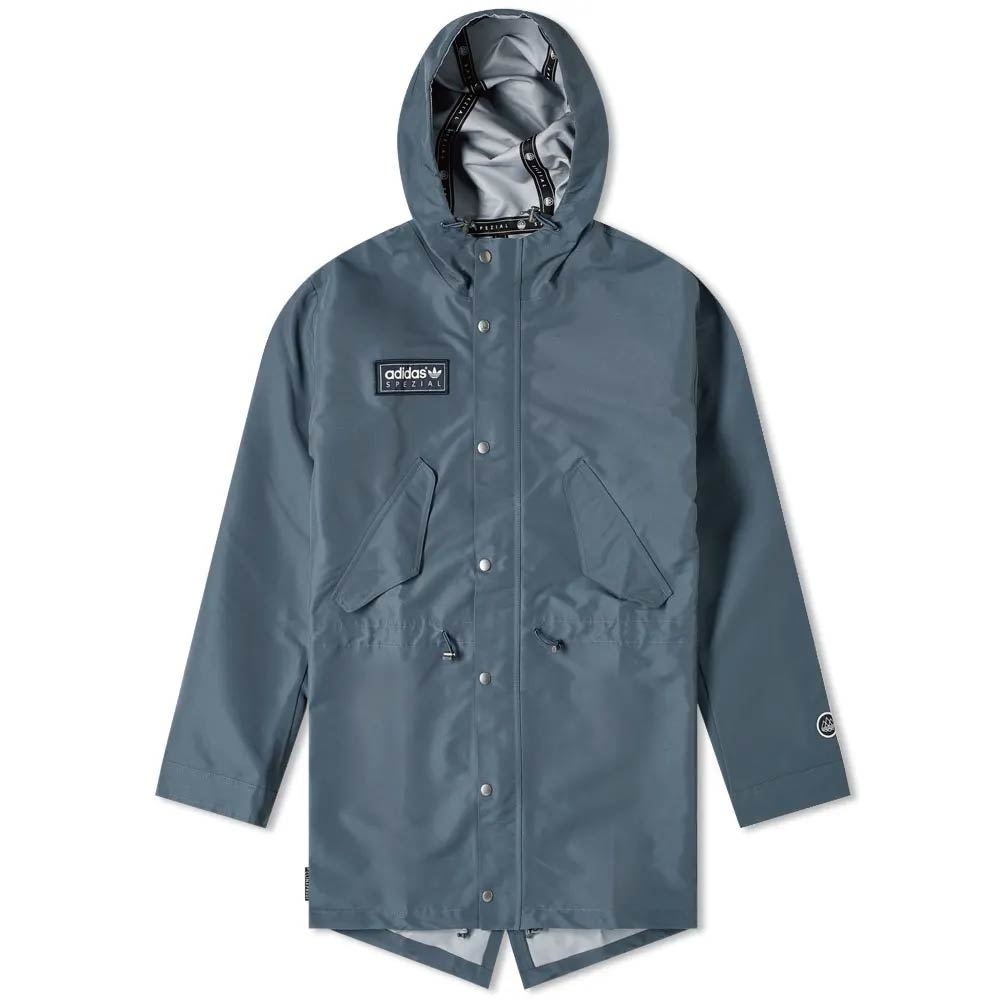 【 adidas SPZL ROSSENDALE PARKA 頂級限定派克大衣 】