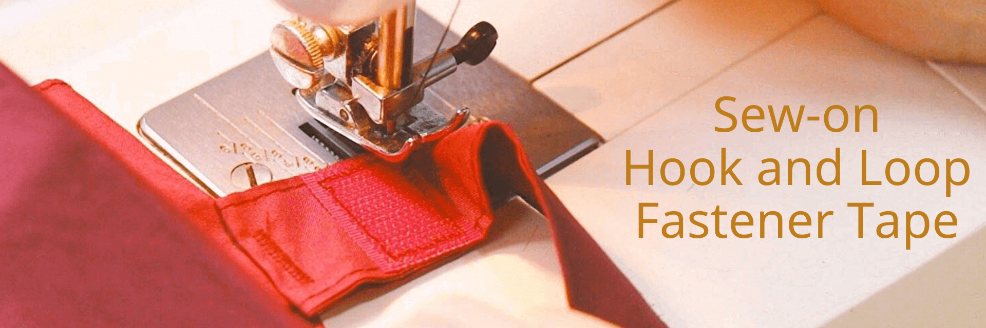 sew-on hook and loop tape