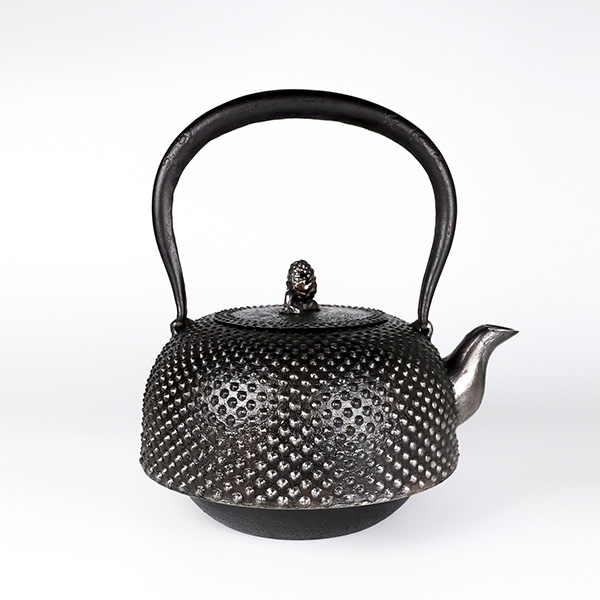 【齊峰】平南部型 玉珠 砂鐵壺2L