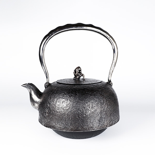 【齊峰】平南部型 龜鶴 砂鐵壺2L