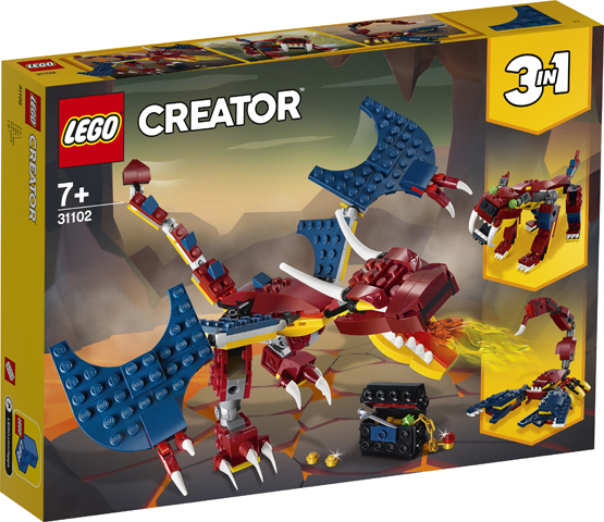 LEGO 31102 Creator - Fire Dragon