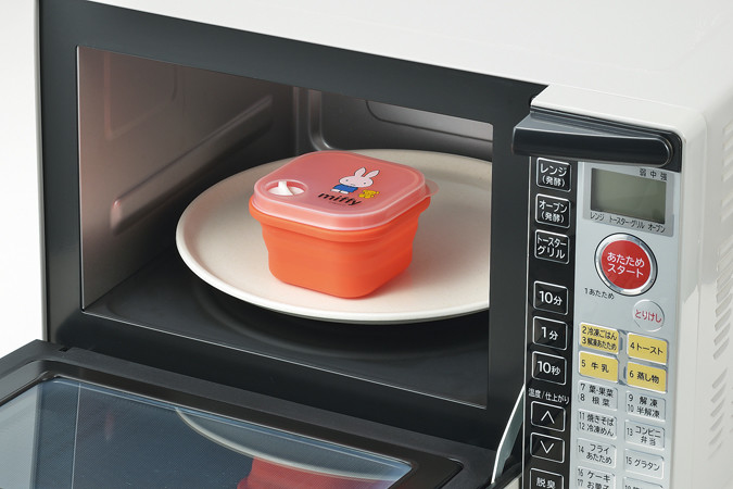 日本直送 | Miffy 可摺疊矽膠食物盒