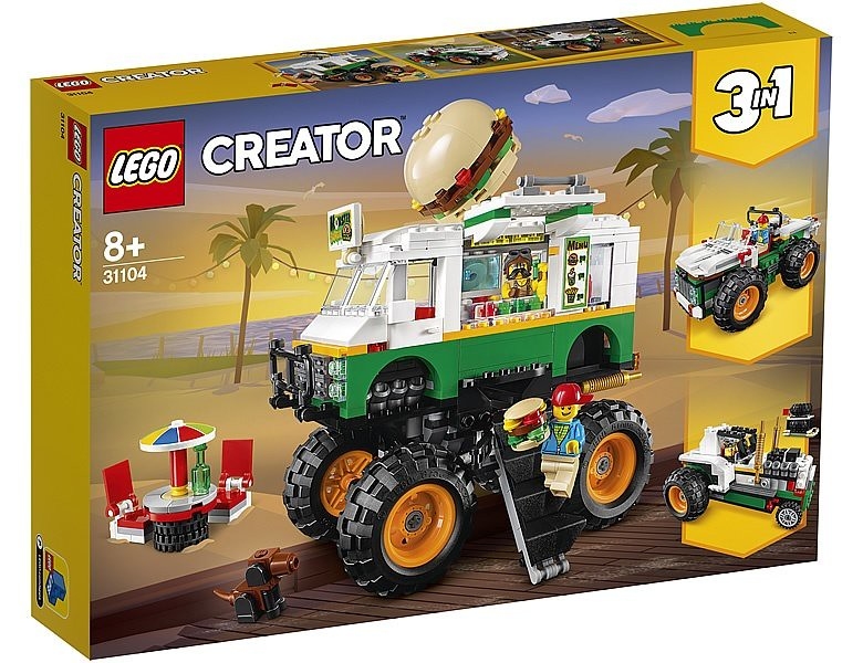 LEGO 31104 Creator - Burger Monster Truck