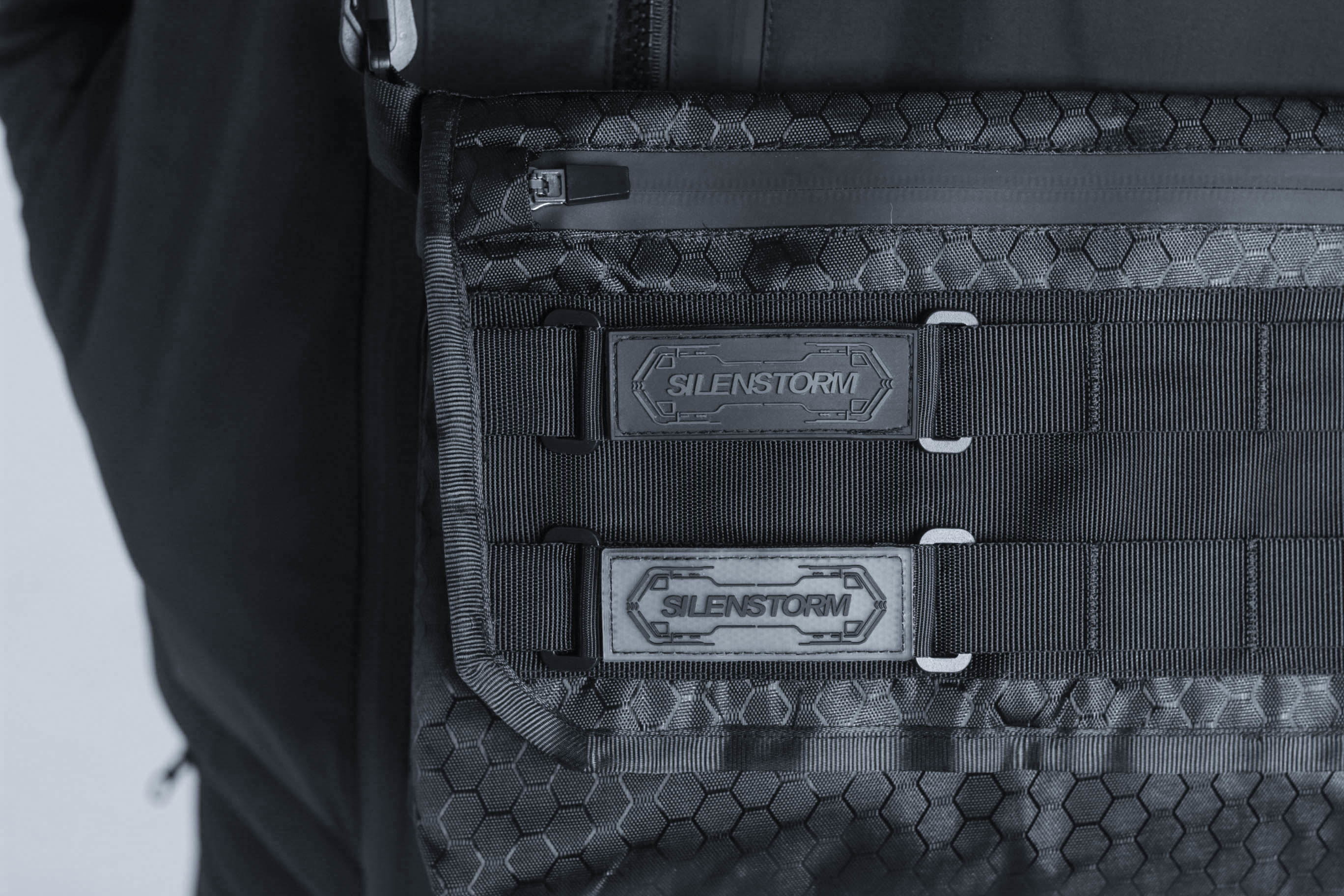 機能PVC配飾Molle系統章