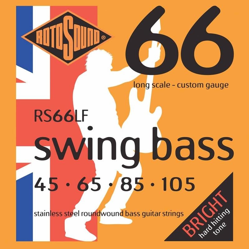 英國ROTOSOUND RS66LF (45-105) 電貝斯弦 不銹鋼 旋弦公司貨