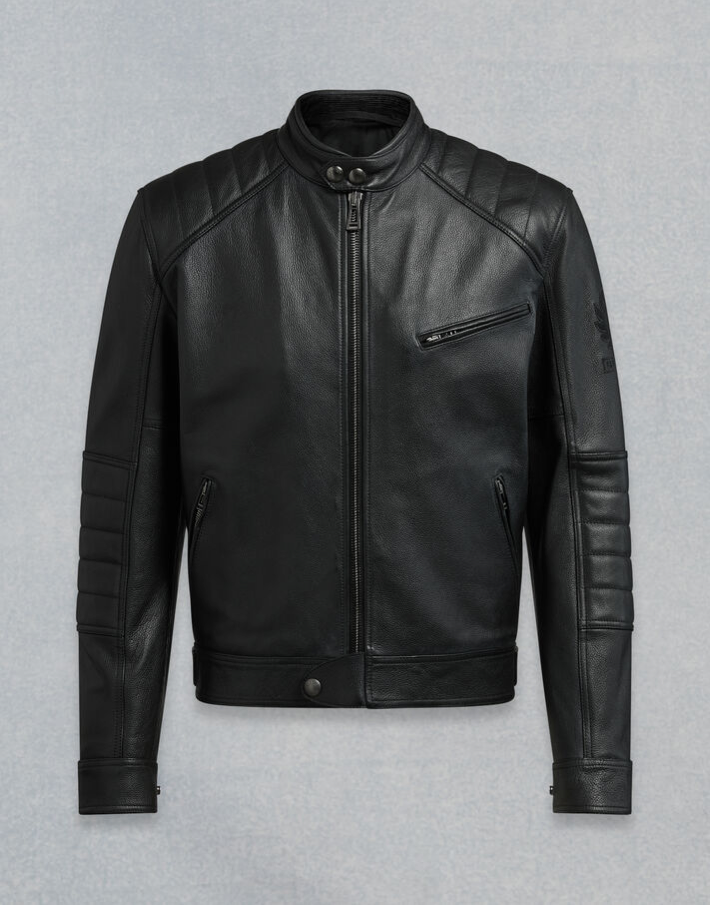 RISER LEATHER JACKET 舒適短版皮外套