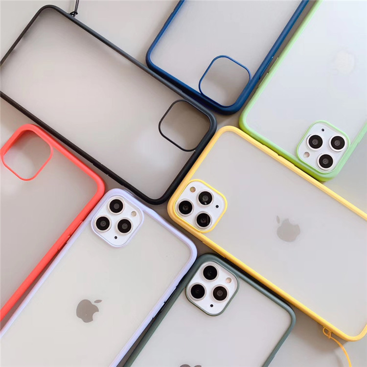 特價$299【馬卡龍吊繩磨砂防摔殼】簡約風格 iPhone11/11pro/11pro max/X/Xr/max/7/7+/8/8+