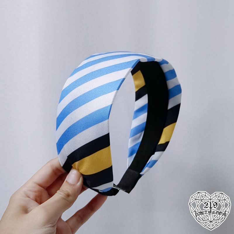 寬版海洋色髮箍