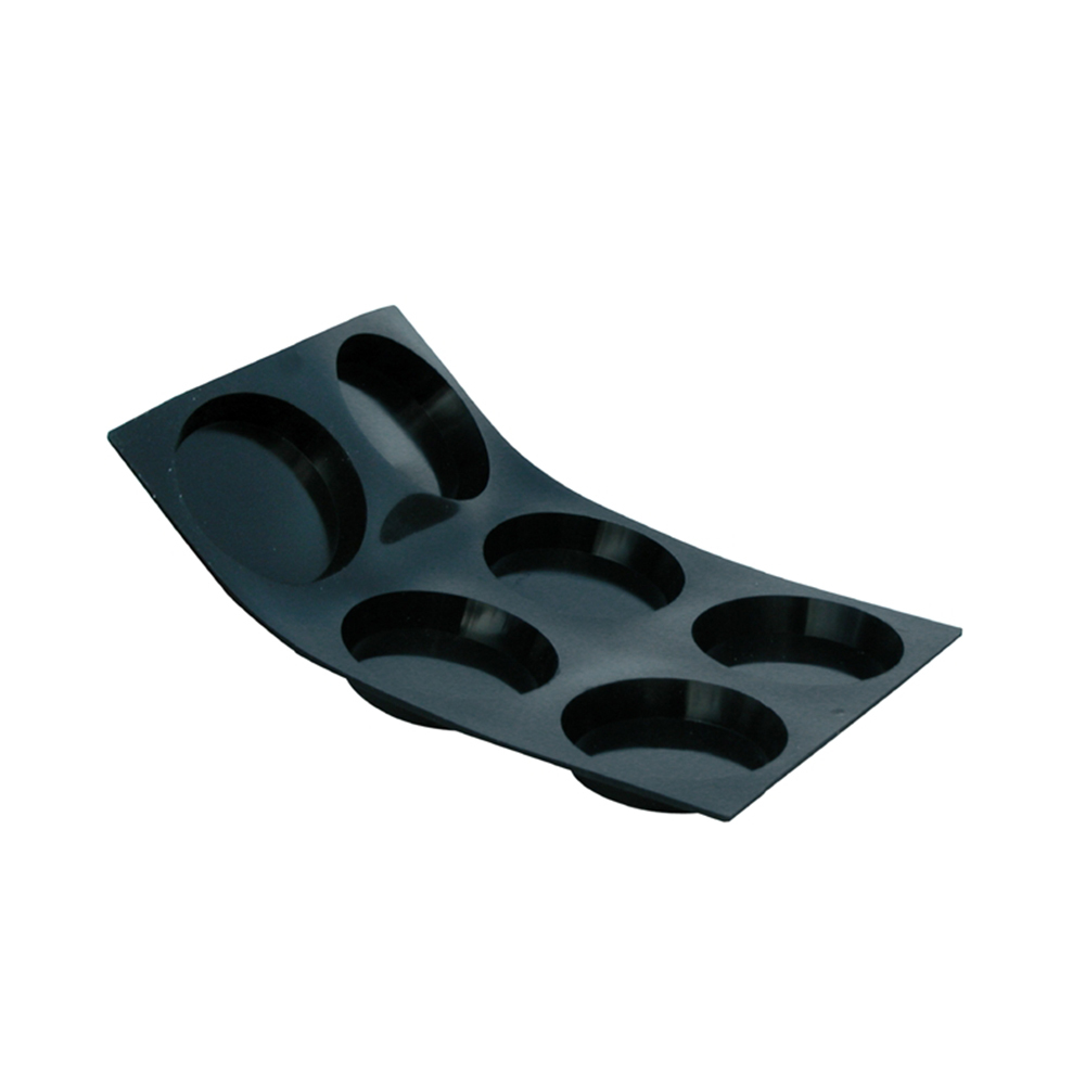 (絕版品)黑軟矽膠模系列-圓塔烤模