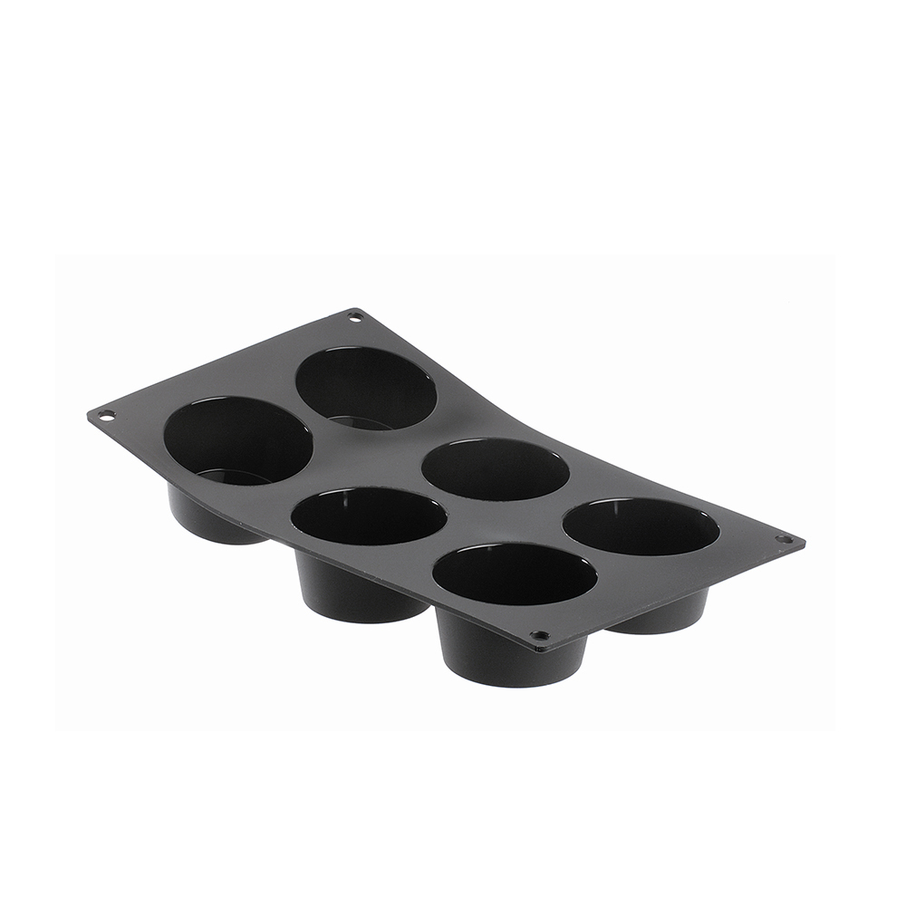黑軟矽膠模系列-馬芬鬆餅蛋糕烤模