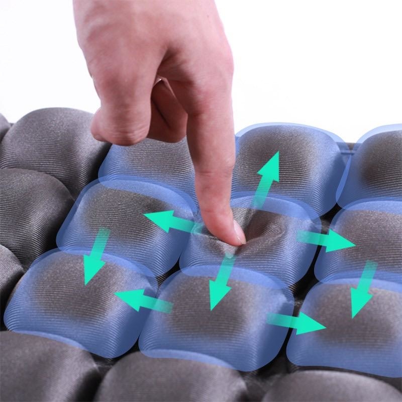 台灣 JFT 3D 水冷感氣囊式減壓坐墊 【52顆氣囊 氣壓 / 42 顆氣囊 水壓】香港原裝行貨