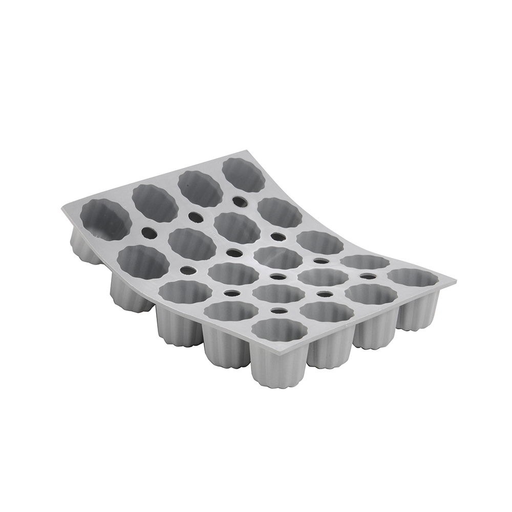 (微福利品)全球專利矽金矽膠系列-迷你法式可麗露烤模