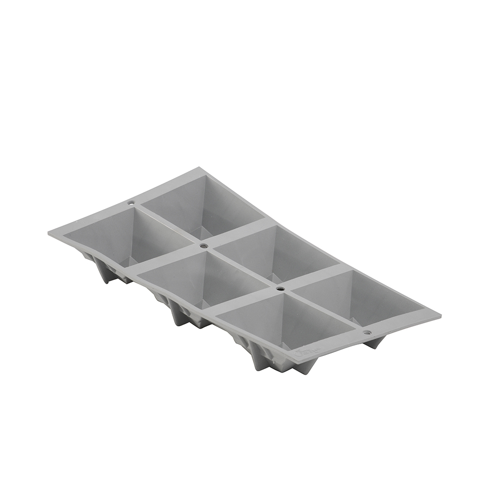 (絕版品) 全球專利矽金矽膠系列-金字塔蛋糕烤模