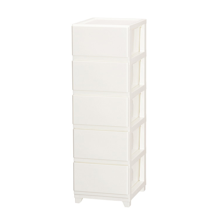 日本JEJ ASTAGE DECONY CEVO系列 5層組合式抽屜櫃 窄版-寬34cm (光滑鏡面版)