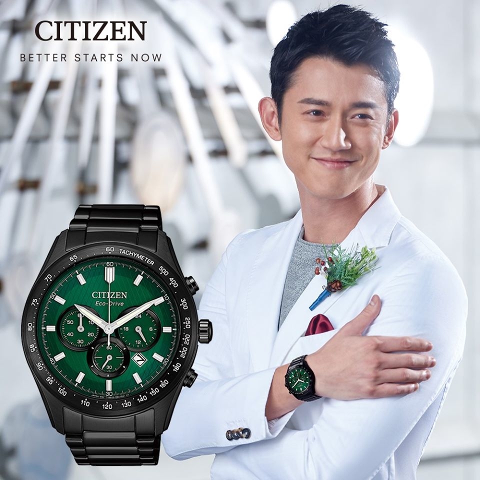 萬年鐘錶 - Citizen 星辰錶  光動能男錶   CA4455-86X  表徑43MM