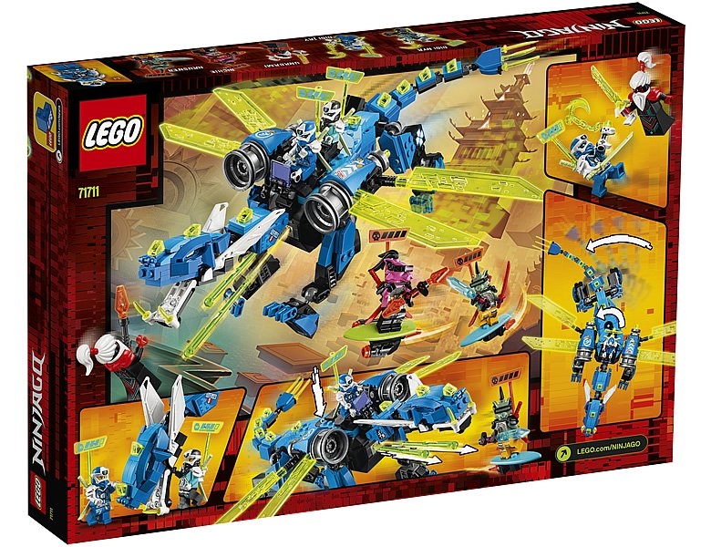LEGO 71711 Ninjago -  Jay's Cyber Dragon