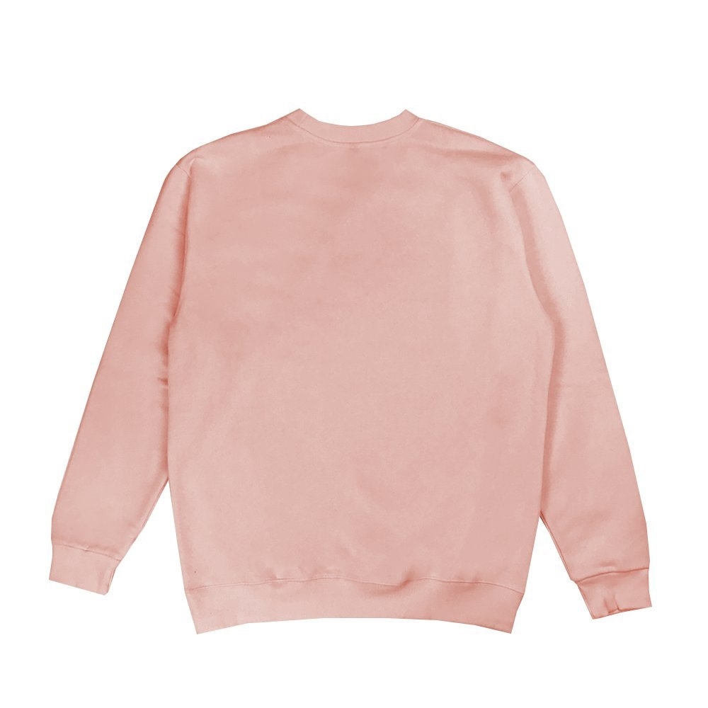 COCOA$ 電繡LOGO大學T-粉藍配色