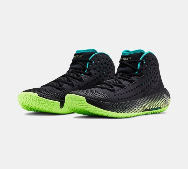 Under Armour HOVR HAVOC 2 黑綠UA 平價實戰籃球鞋3022050-001