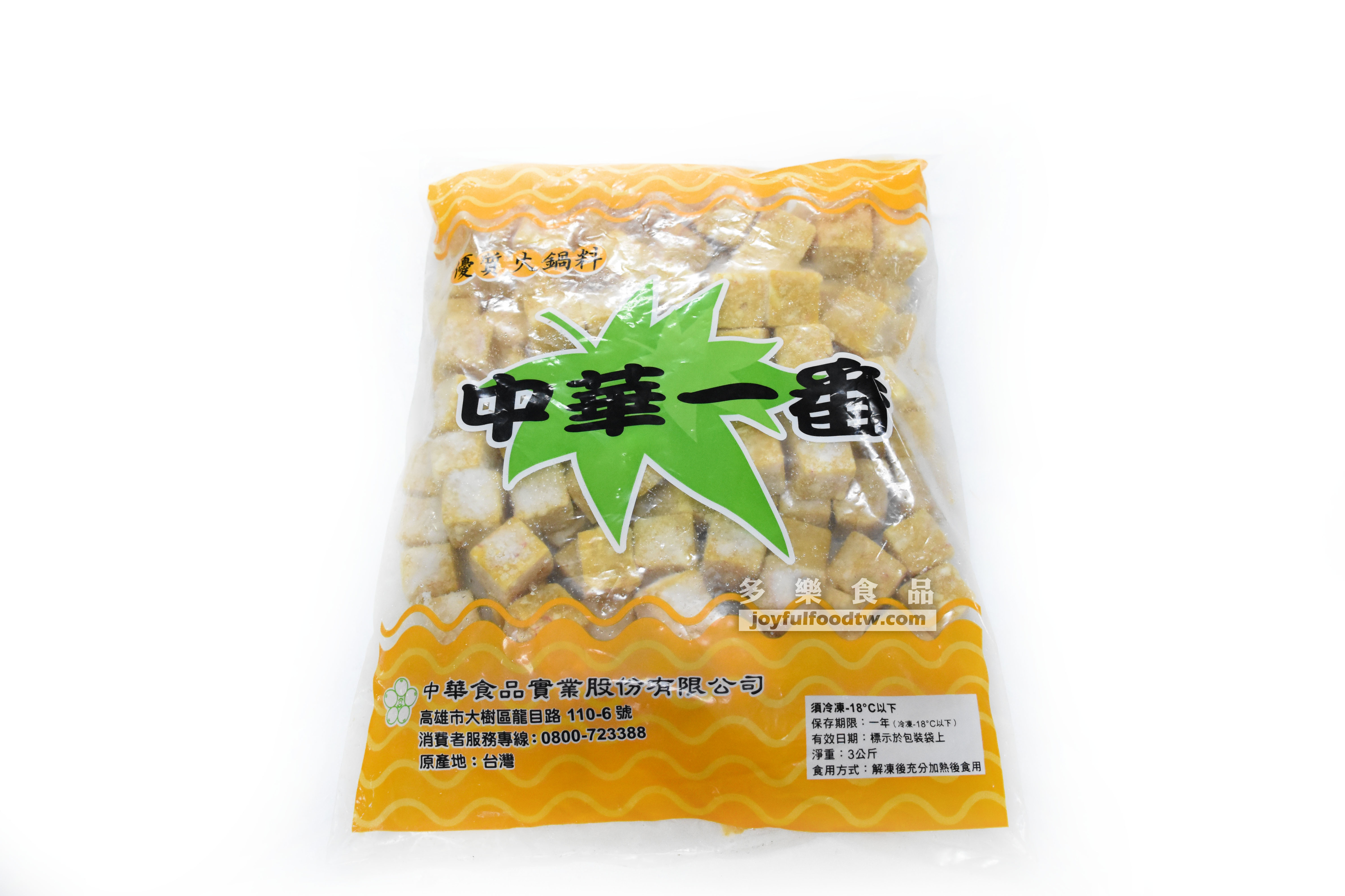 起司魚豆腐-中華-3公斤