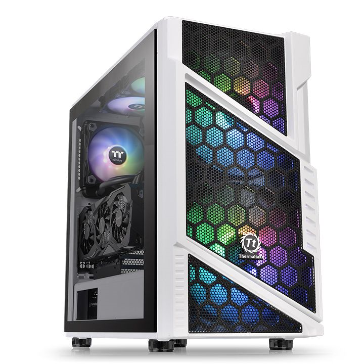 米特3C數位–曜越 Thermaltake Commander C31 ARGB 雪白版 中直立式機殼