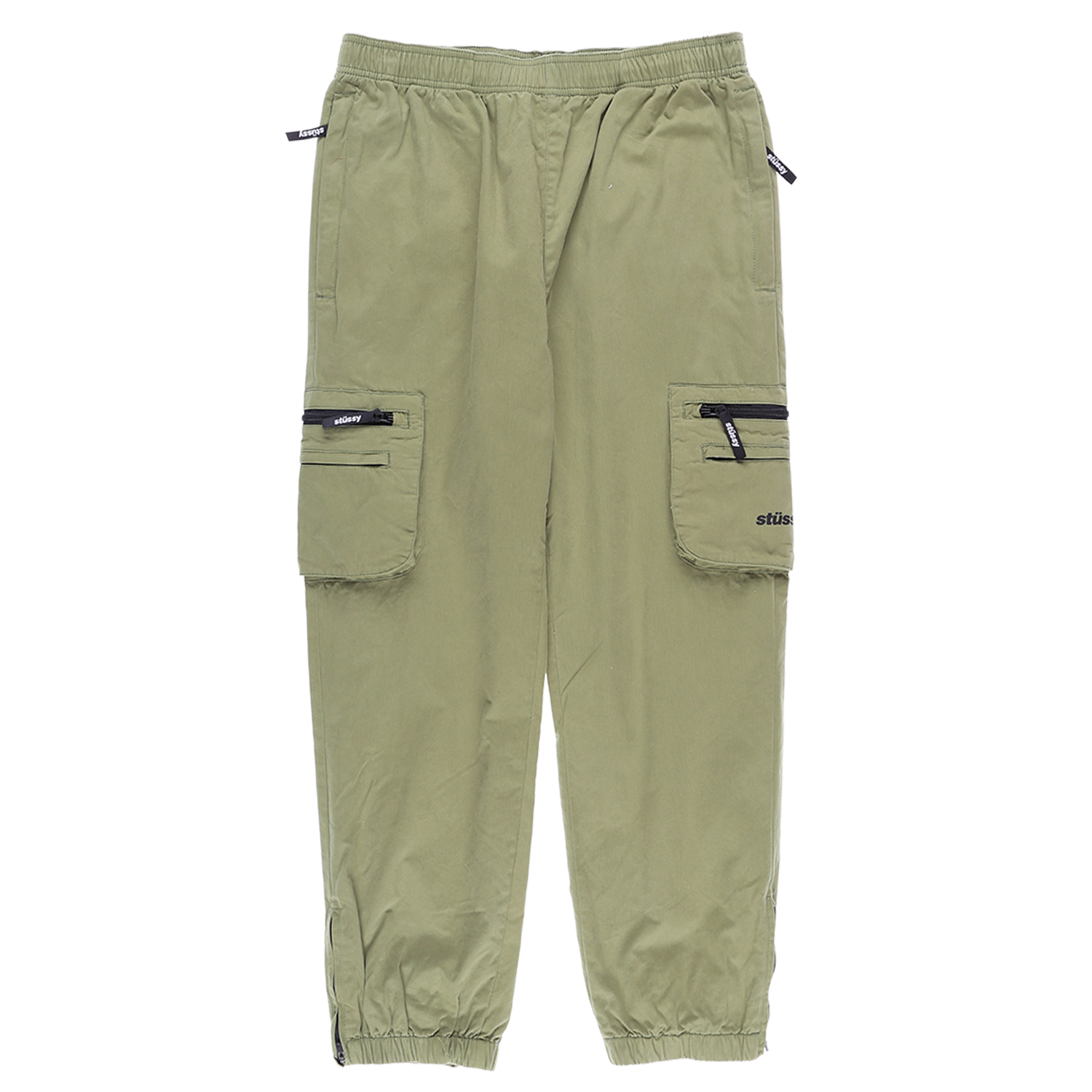 [現貨] STUSSY BIG POCKET NYLON PANTS OLIVE