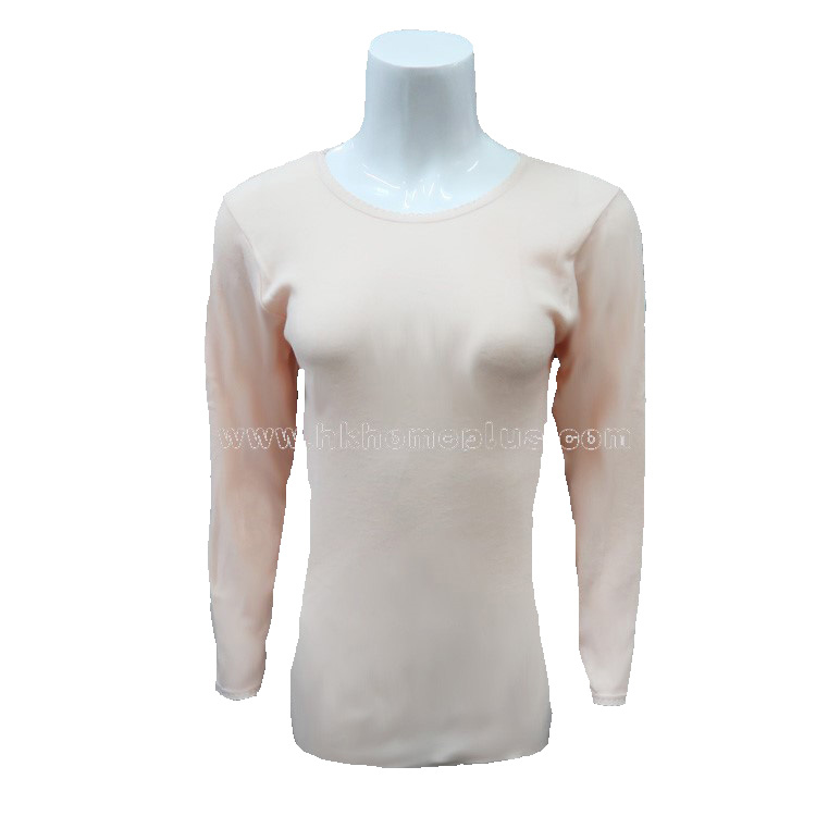 2件裝 Ashley: 女裝花邊圓領長袖衫 (F / XL碼)