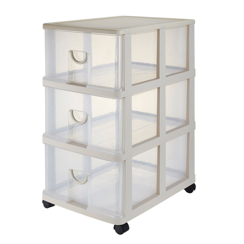 【GENKI BEAR】霸王系列/滑輪抽屜櫃/3抽